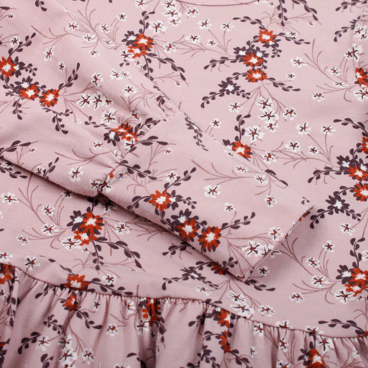 Geranium print dress