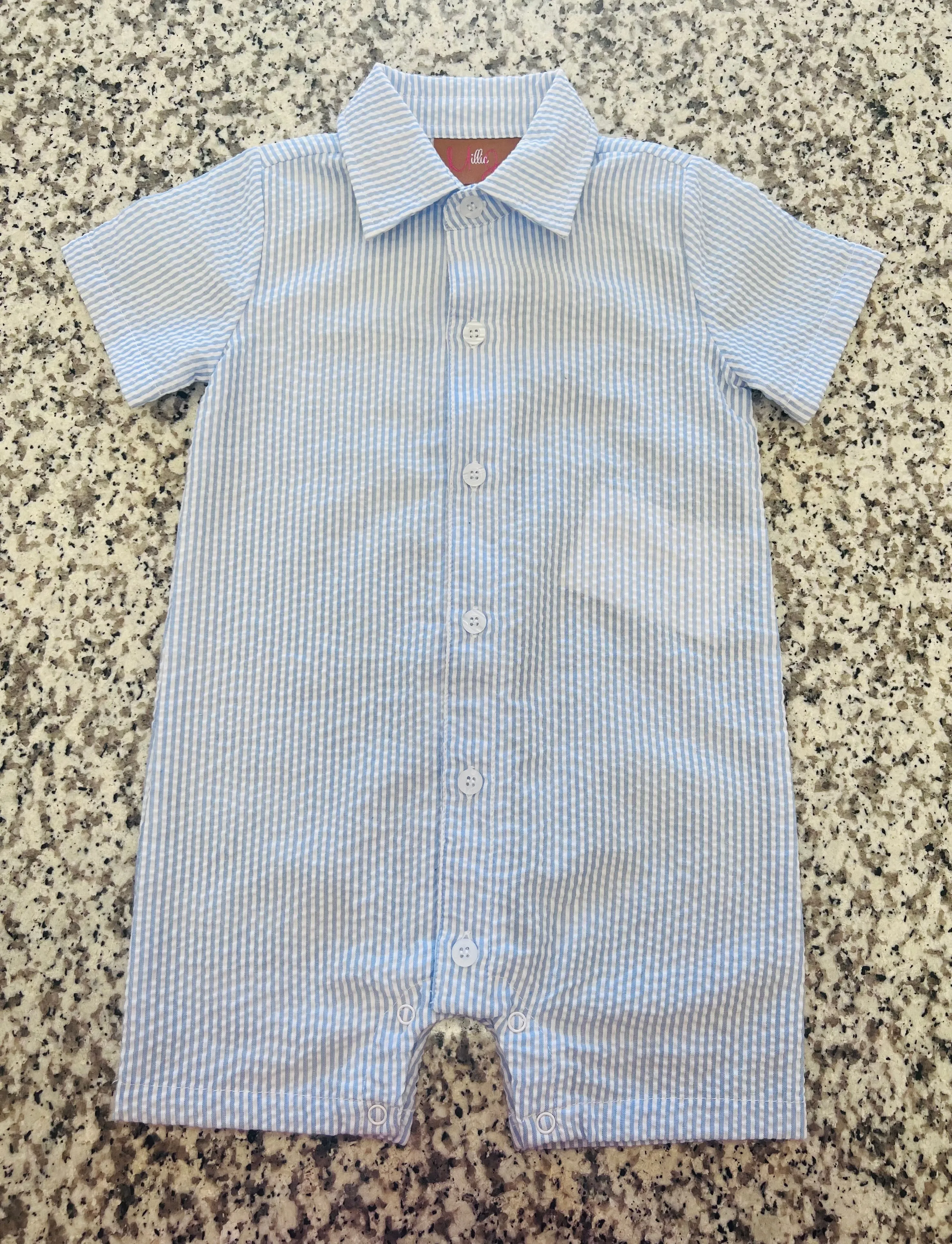 Gingham Romper