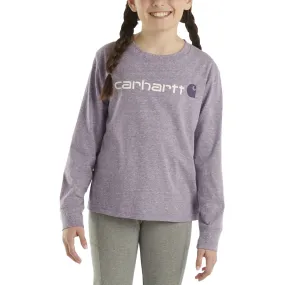 Girls' Core Logo Long-Sleeve T-Shirt CA9978
