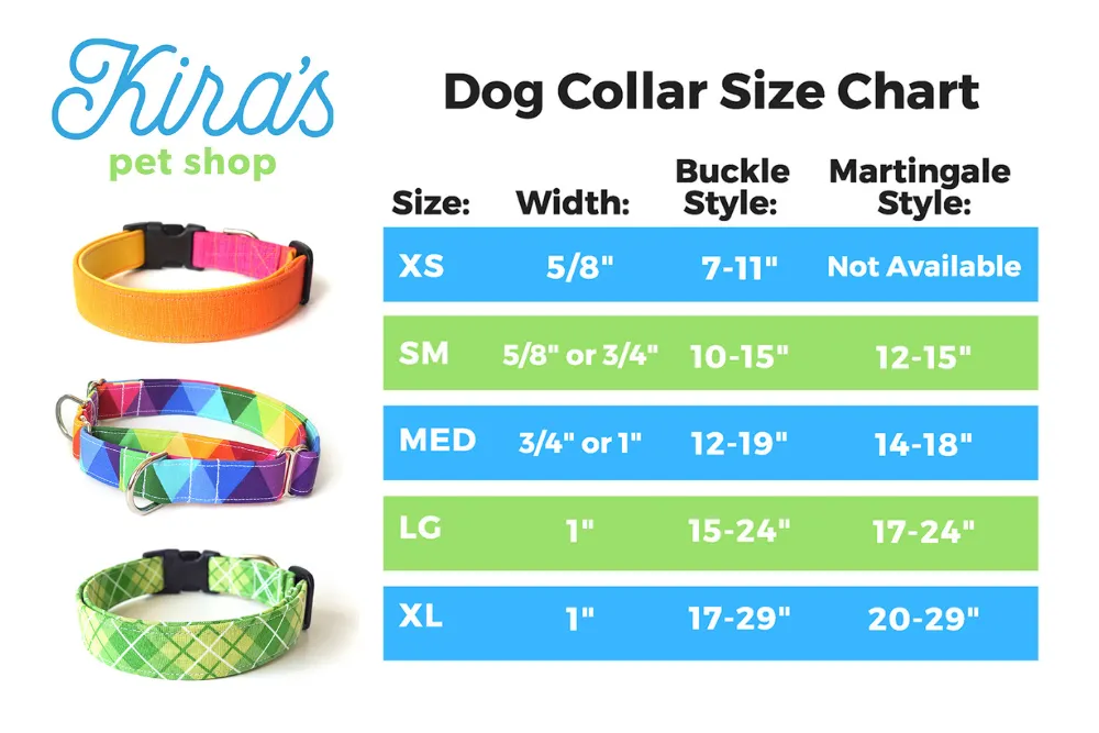 Gray & Red Plaid Dog Collar
