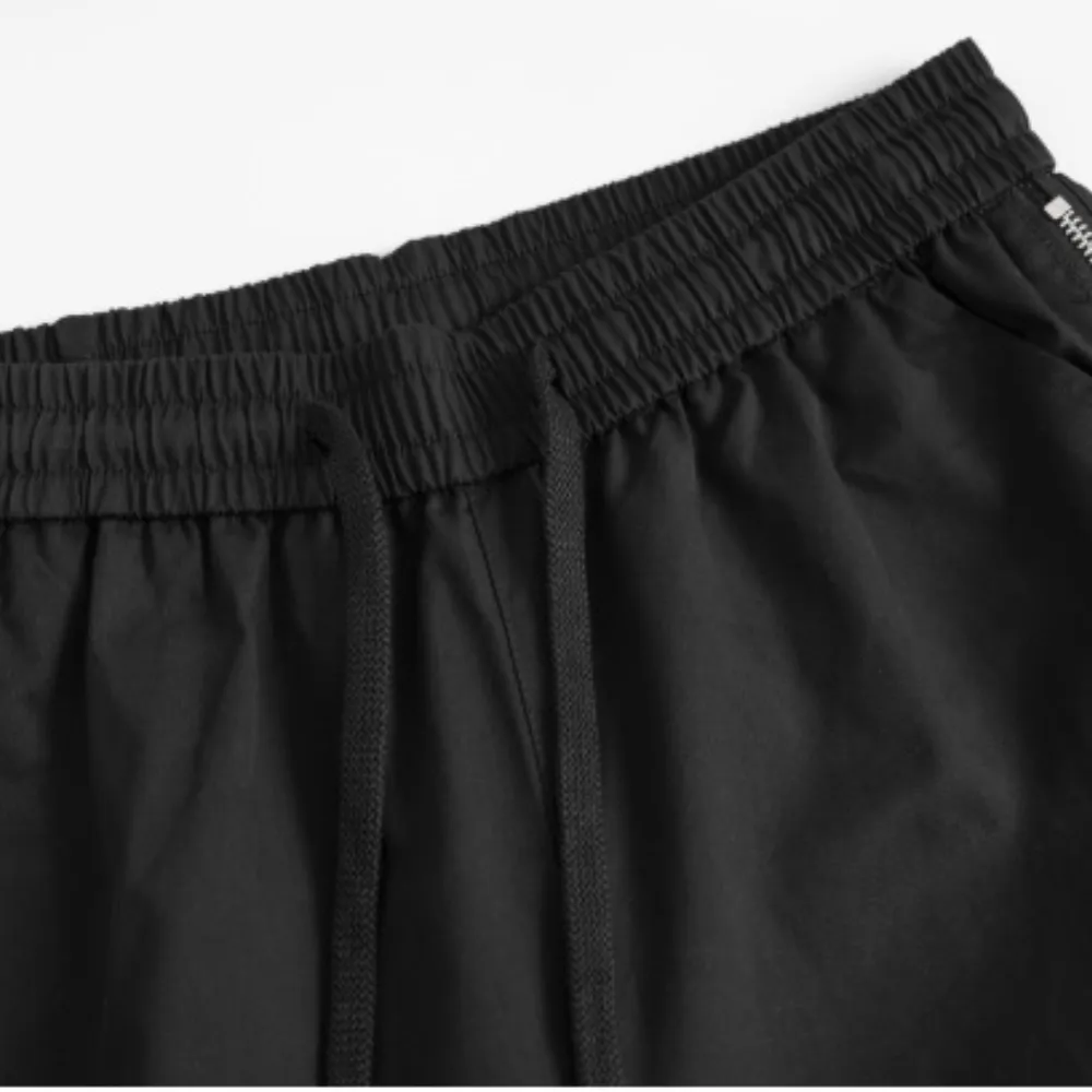 High Street Double Zip Loose Sweatpants