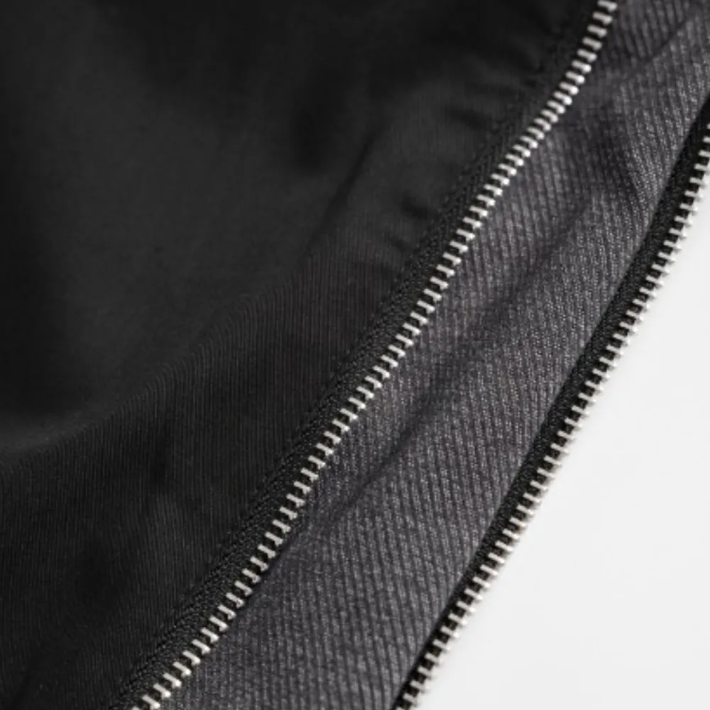 High Street Double Zip Loose Sweatpants