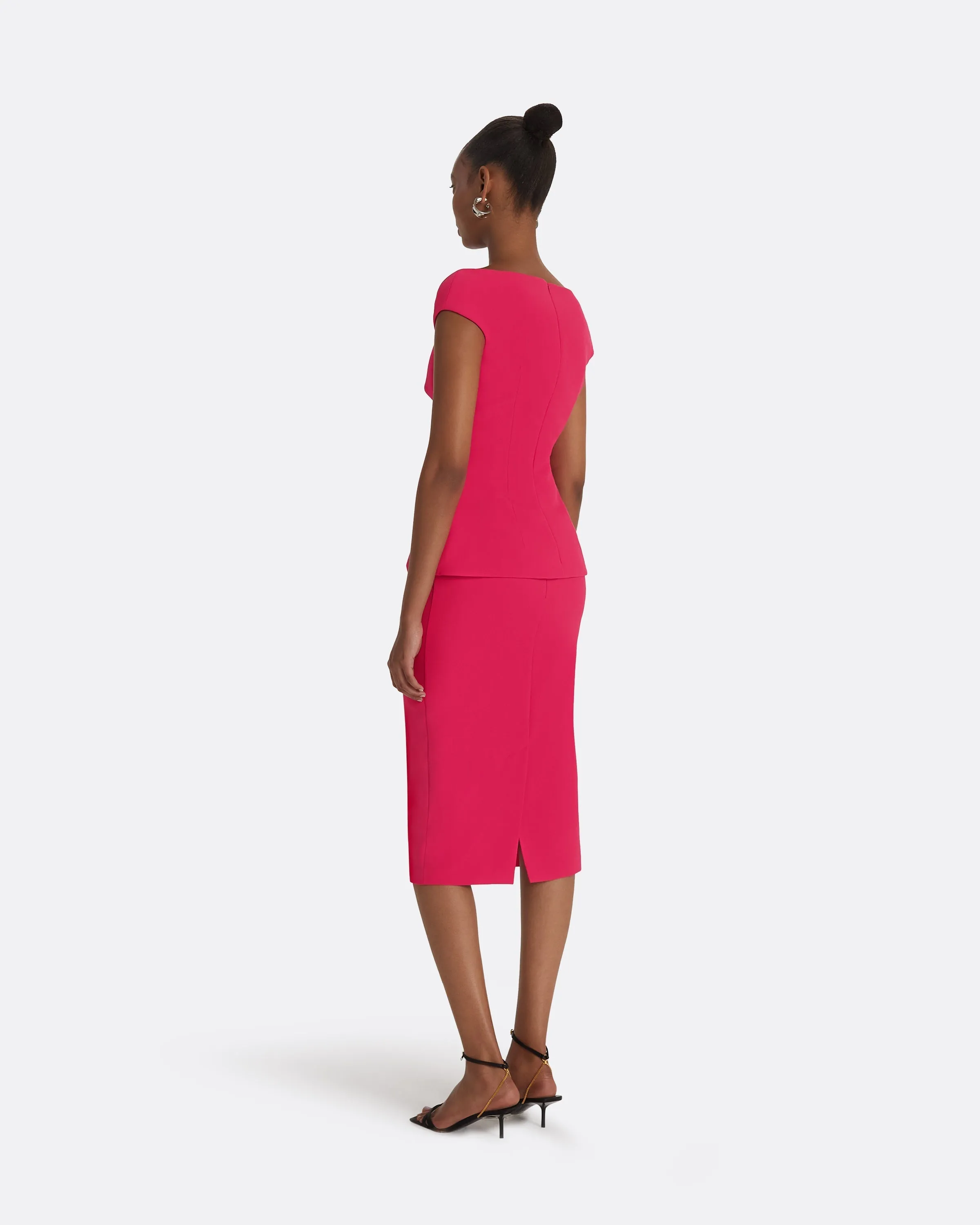 Hokuku Raspberry Skirt