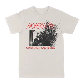 Horsewhip "Consume and Burn" Vintage White T-Shirt