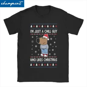 I Am Just A Chill Guy T-Shirts Men/Women Short Sleeve Tee Different Multiple Colors