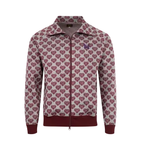 Jacquard Heart Track Jacket (Mens)