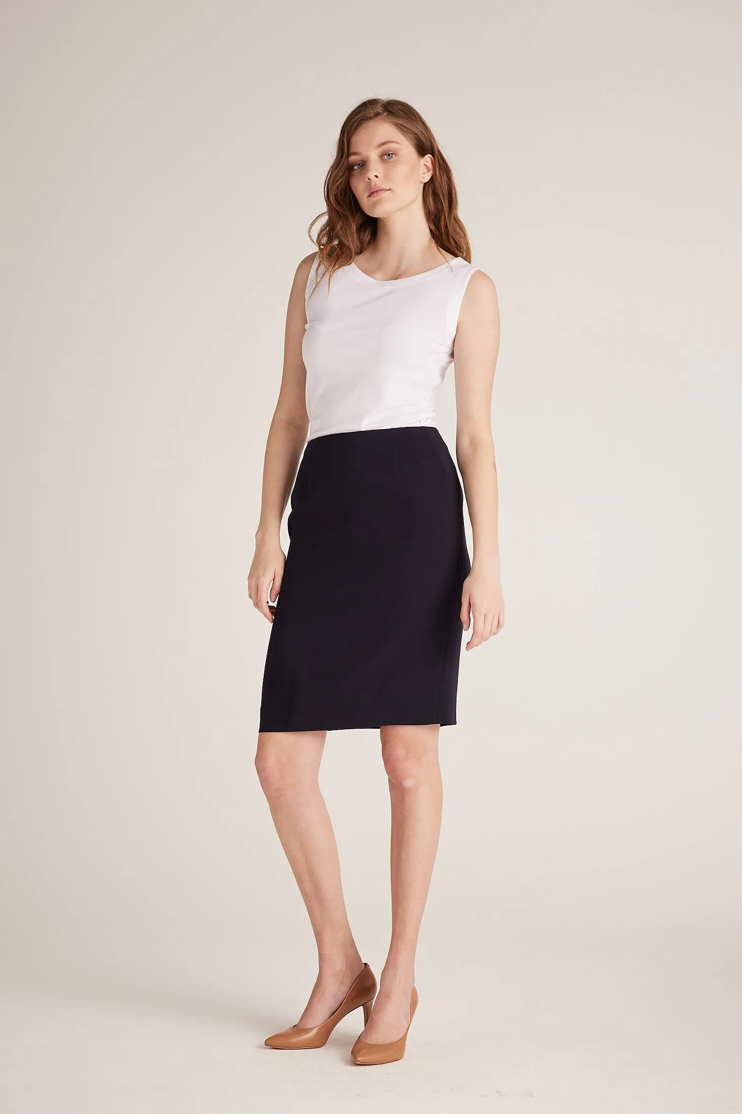 Jade Skirt - Navy