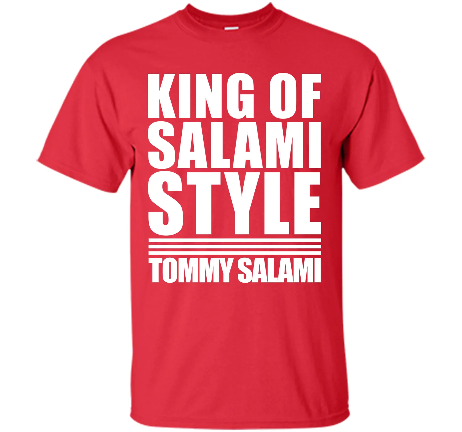 King of Salami Style T-Shirt