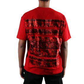 KNN Calcutta 'Red Lounge' Oversize Red T-Shirt