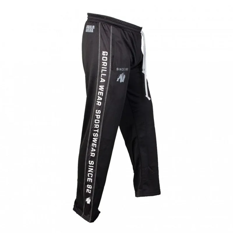 Men's Autumn Striped Sweatpants With Elastic Waist
