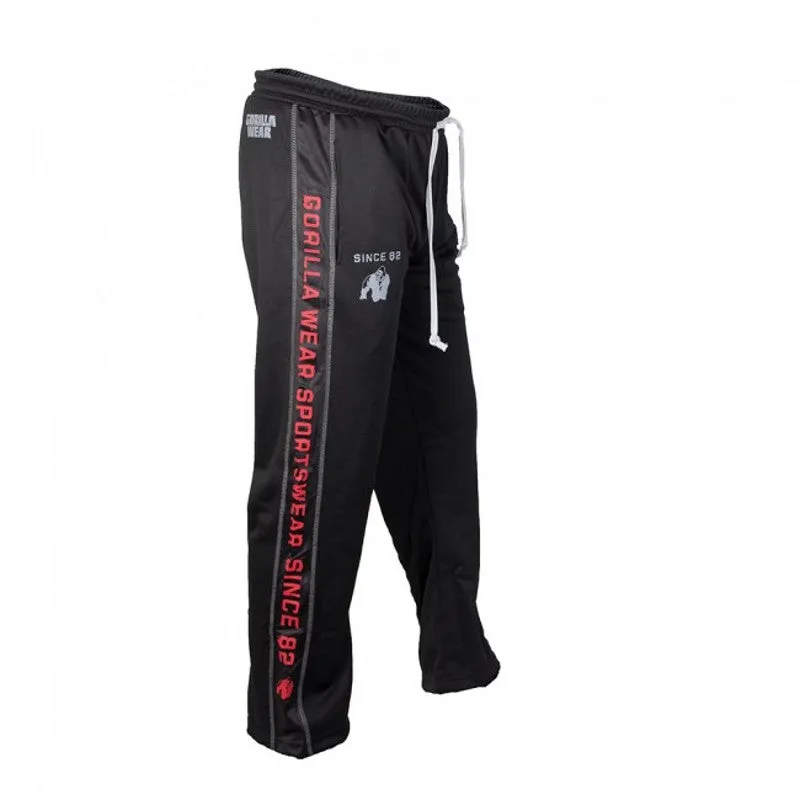 Men's Autumn Striped Sweatpants With Elastic Waist