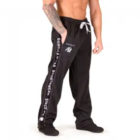 Men's Autumn Striped Sweatpants With Elastic Waist