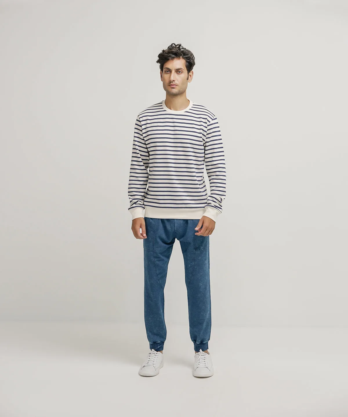 Men's Striped Sweatshirt