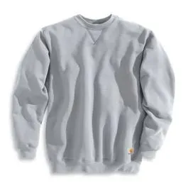 Midweight Crewneck Sweatshirt, Heather Gray, Large