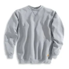 Midweight Crewneck Sweatshirt, Heather Gray, Large