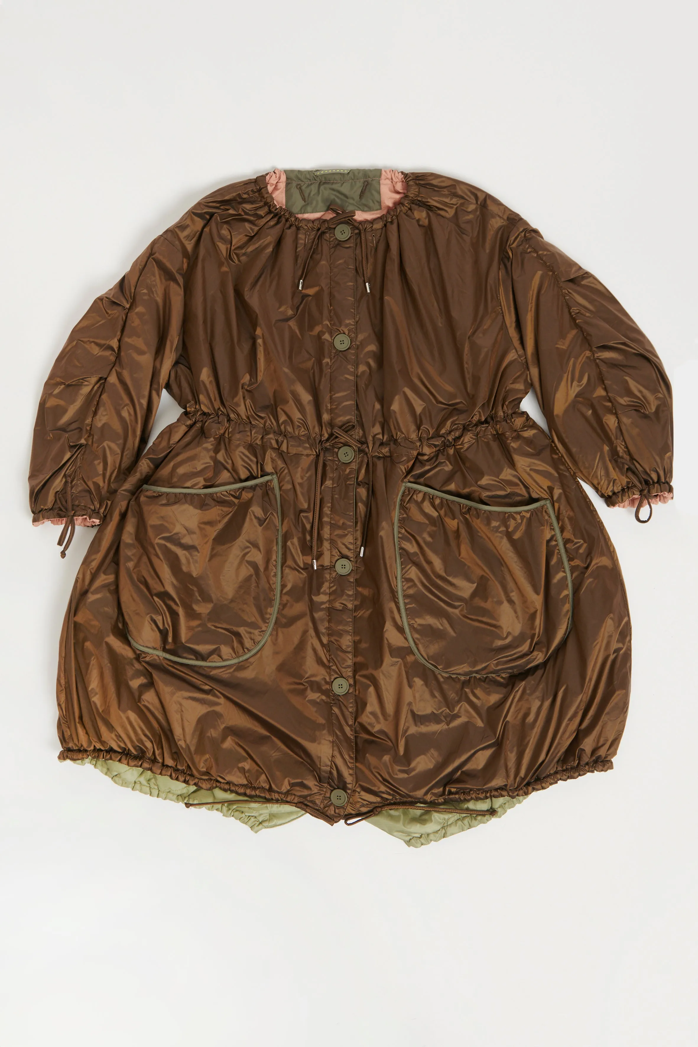 Multicoloured Parachute Parka