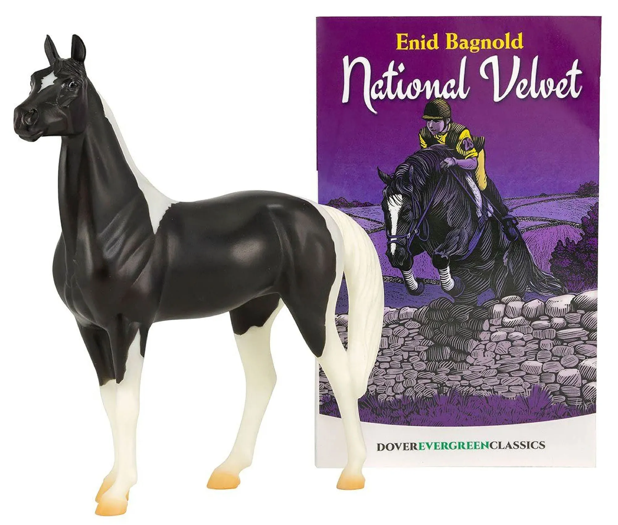 National Velvet Horse & Book Set