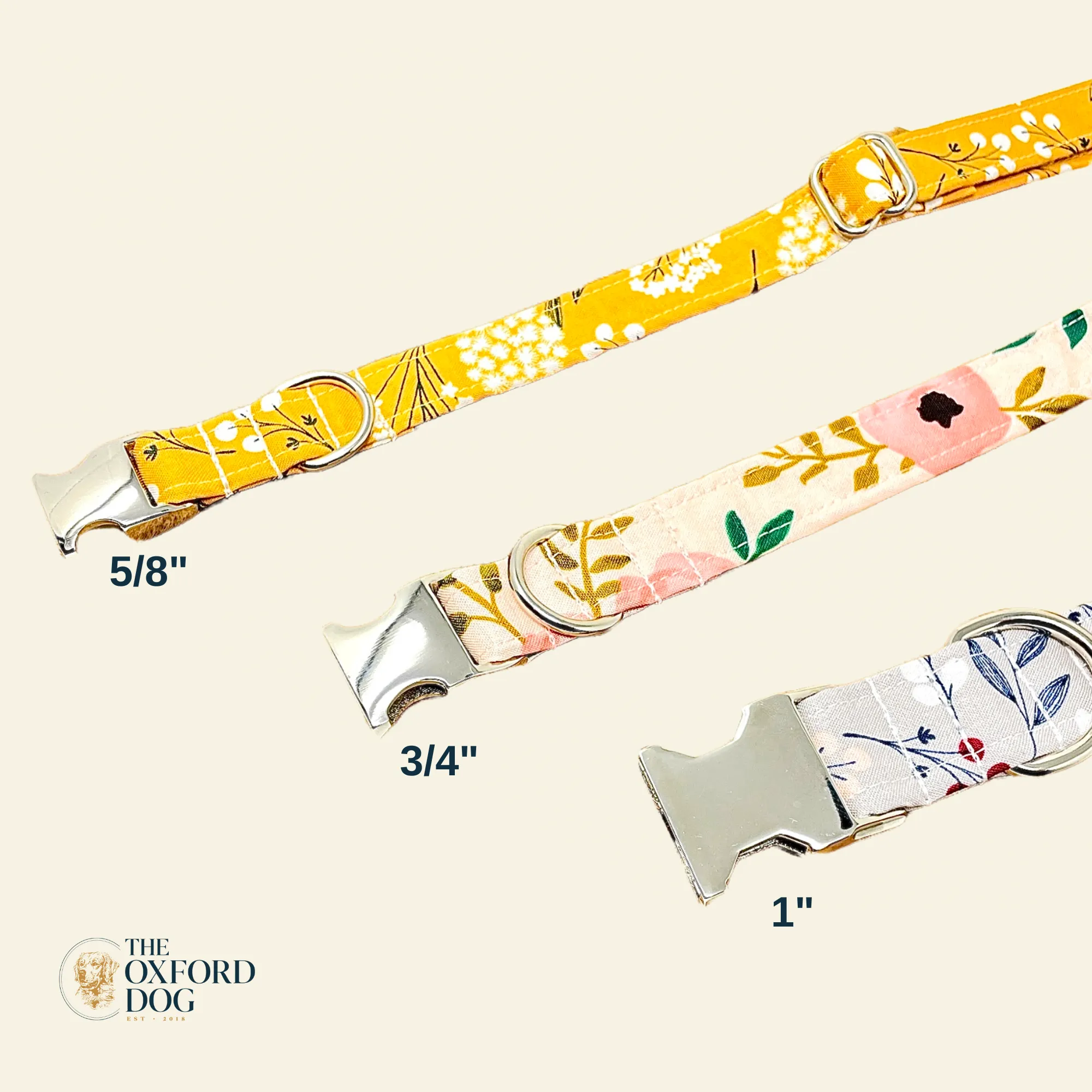 Navy Gingham | Collar and Leash Set