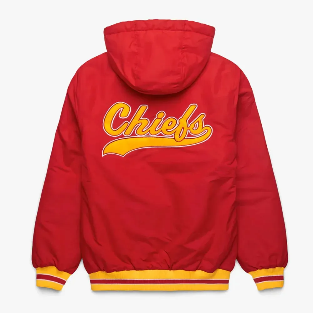 NFL Kansas City Chiefs Red Hooded Jacket