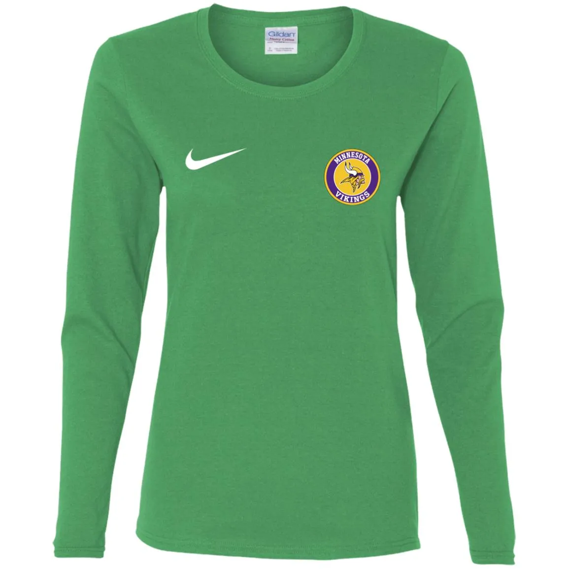 Nike Minnesota Vikings Nfl Football Women Long Sleeve Shirt