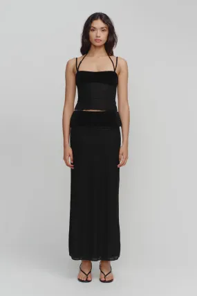 Ownley Mischa Midi Skirt - Black