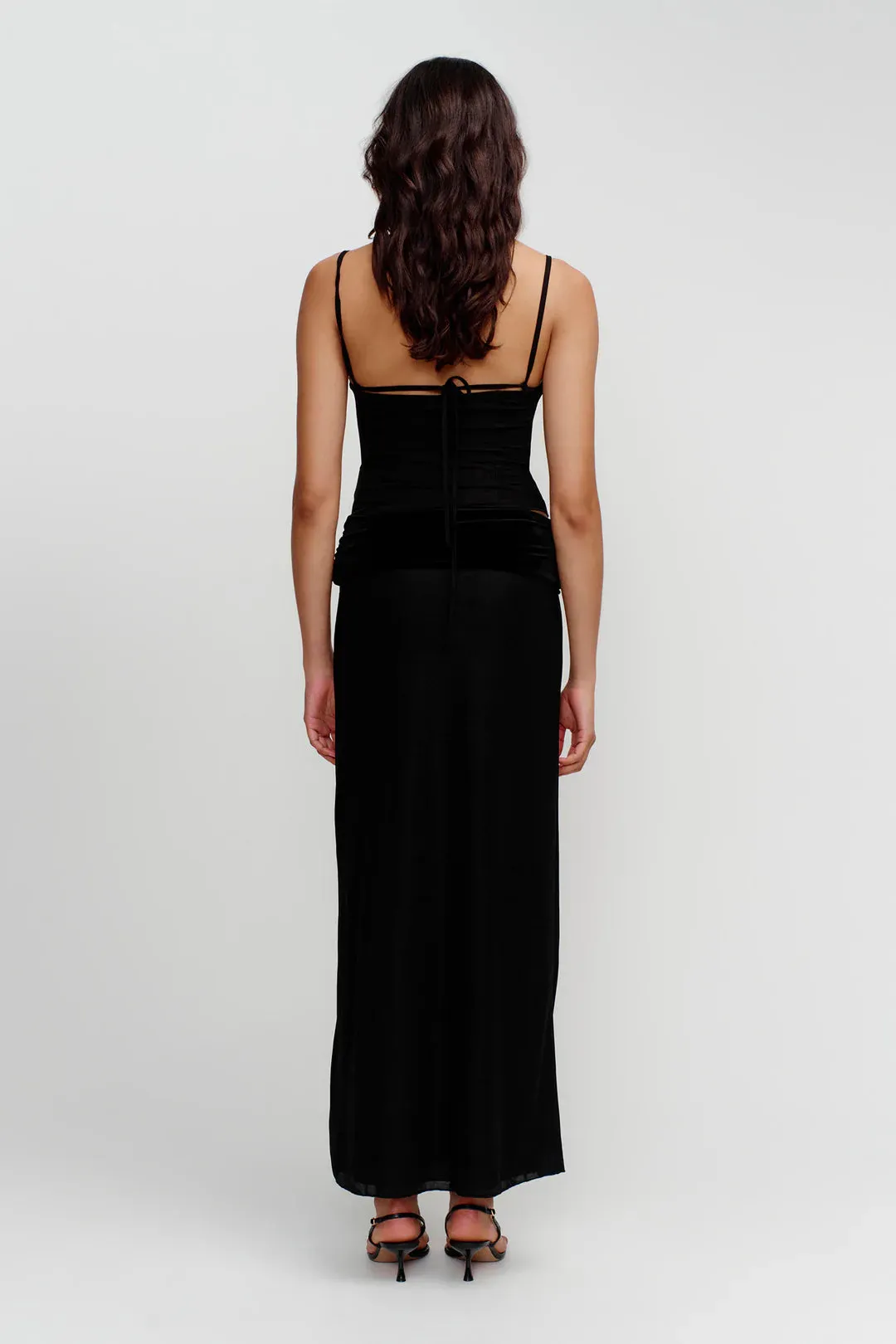 Ownley Mischa Midi Skirt - Black
