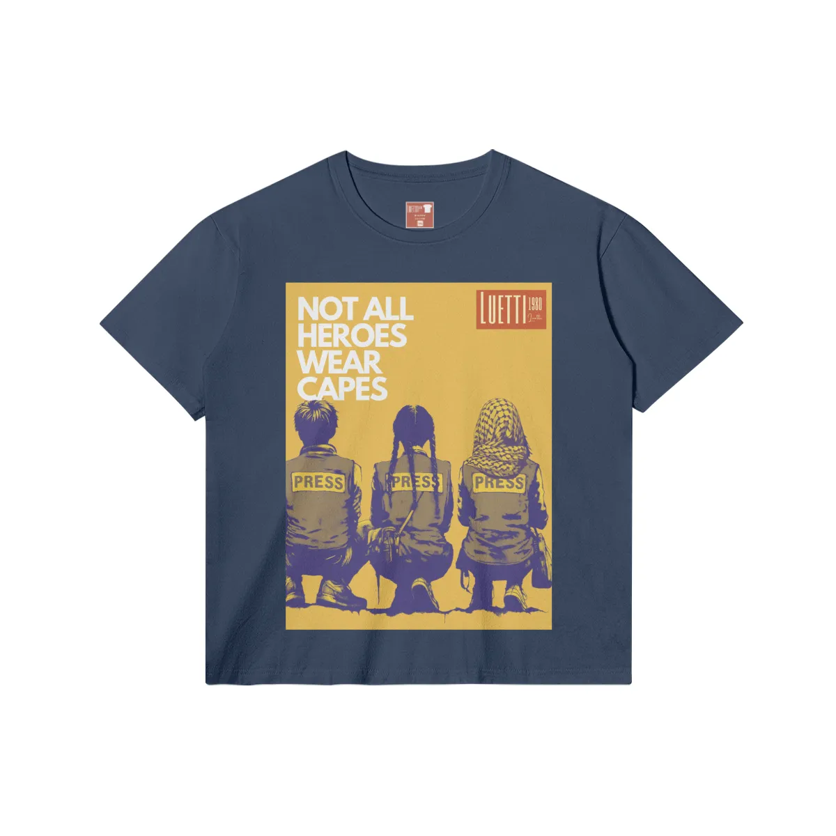 Palestinian Press Heroes Regular Fit T-shirt