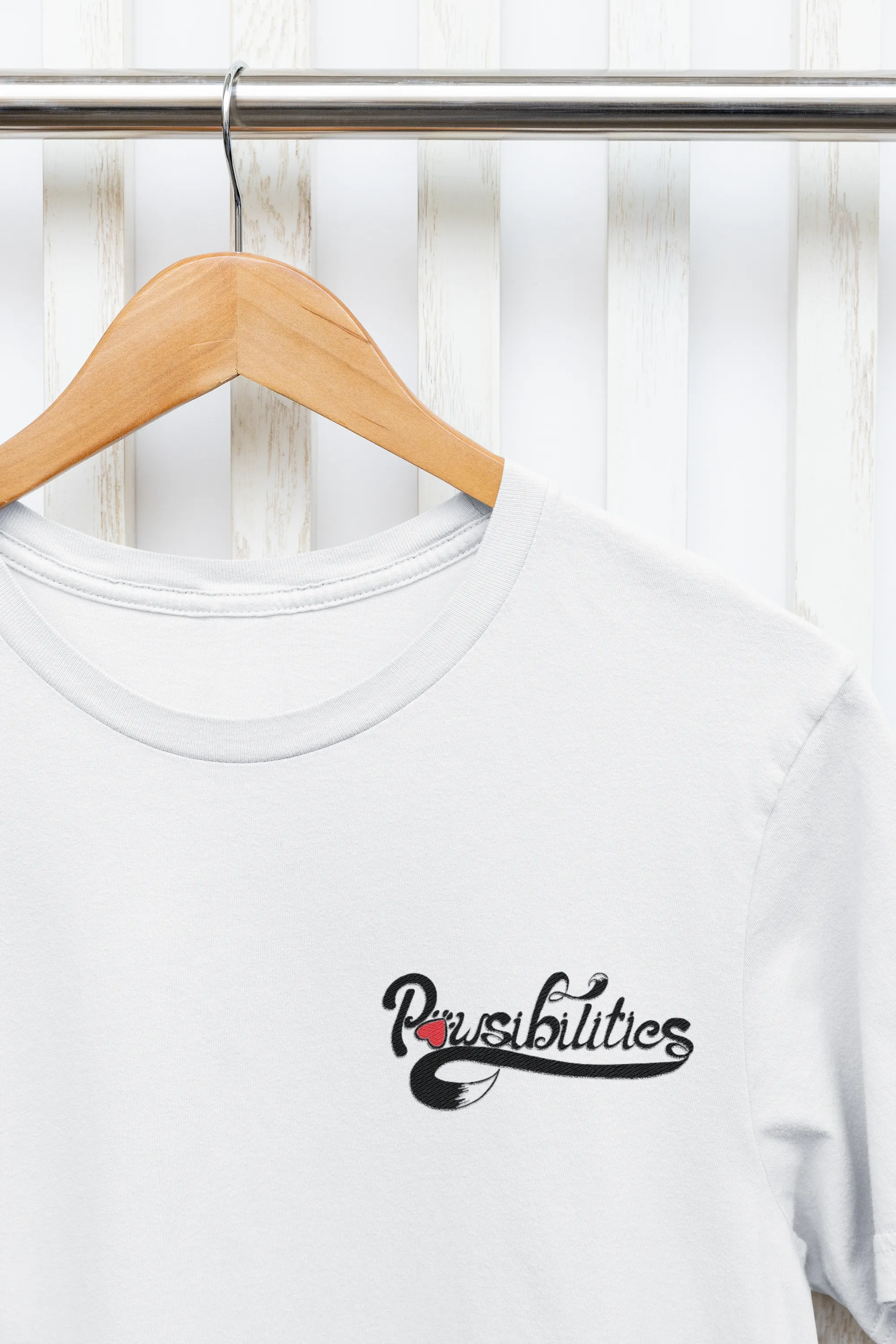 Pawsibilities Small Logo Unisex Tee (available in several colors)