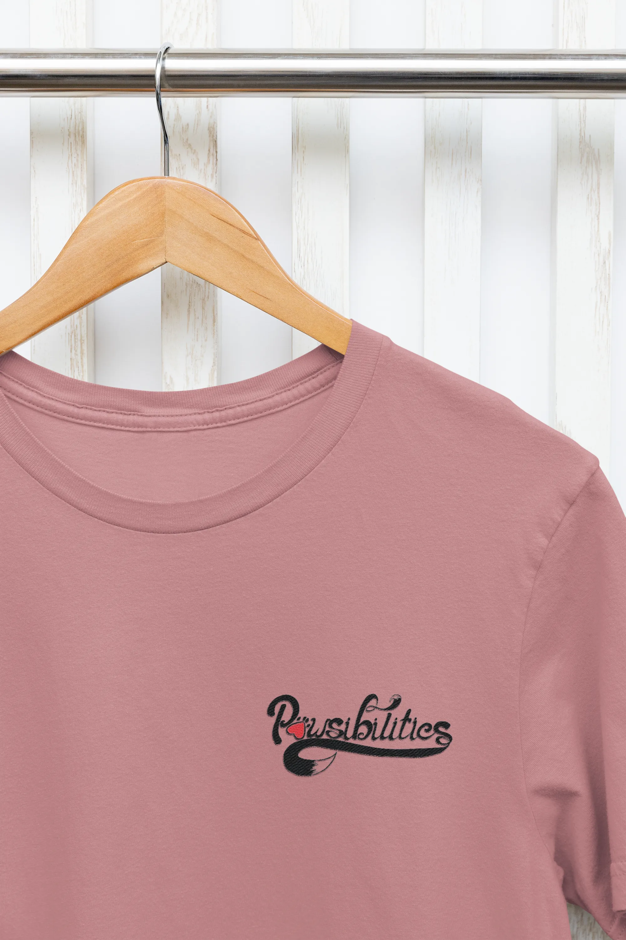 Pawsibilities Small Logo Unisex Tee (available in several colors)