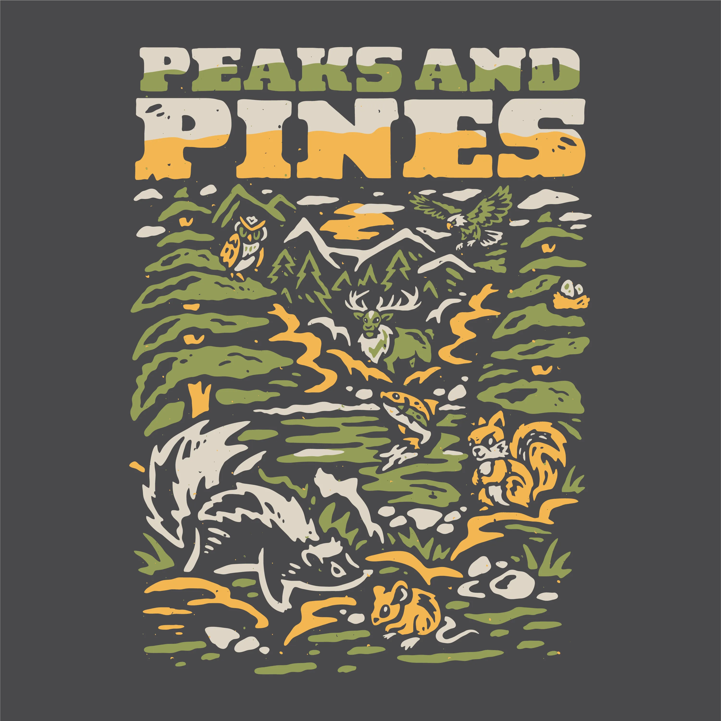 Peaks and Pines Unisex Tee