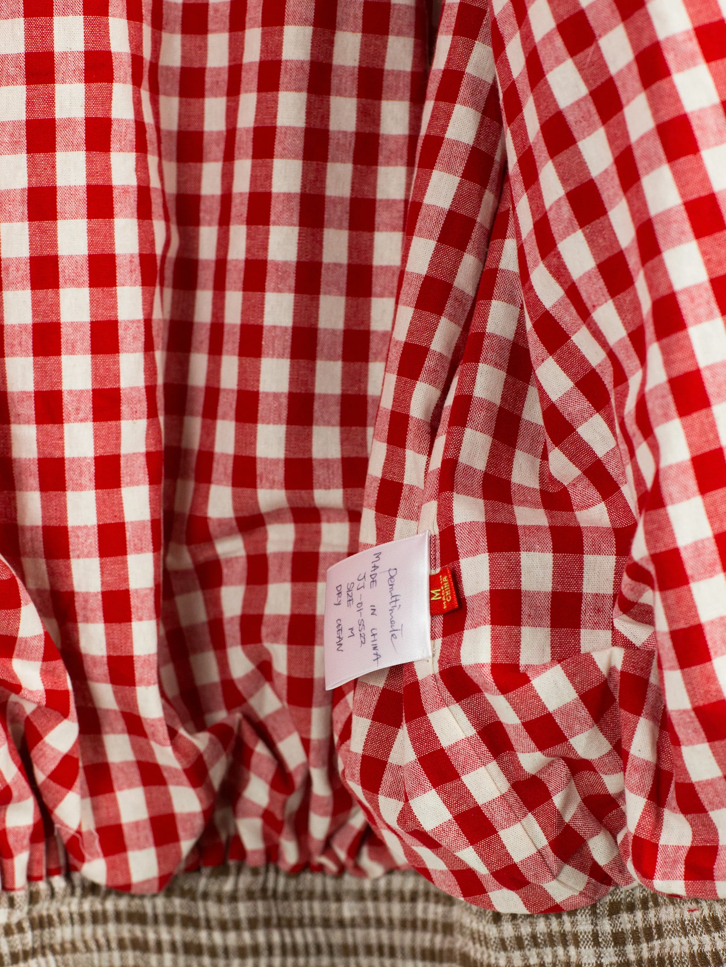 Penultimate SS22 Gingham Patched Track Jacket