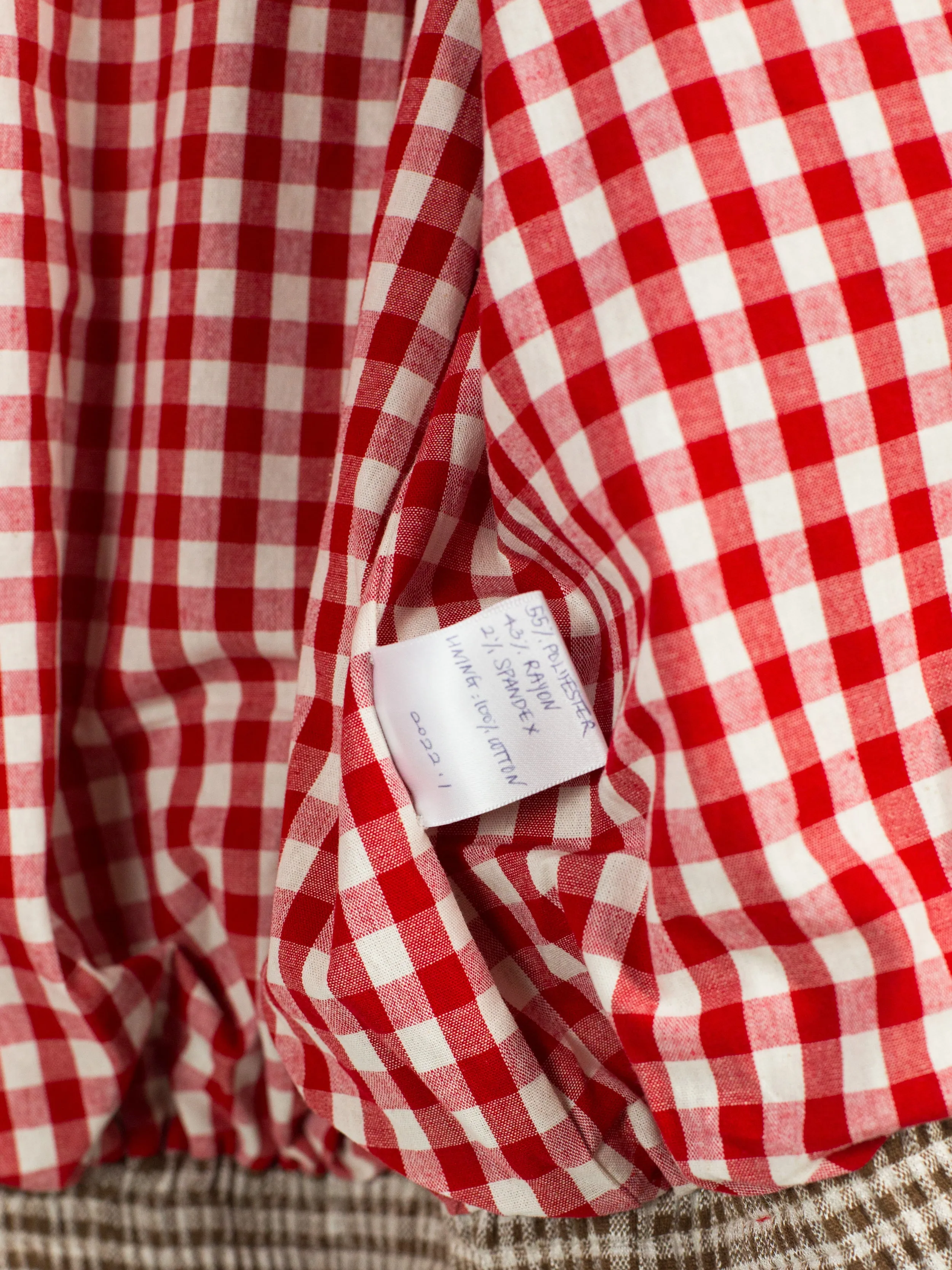 Penultimate SS22 Gingham Patched Track Jacket