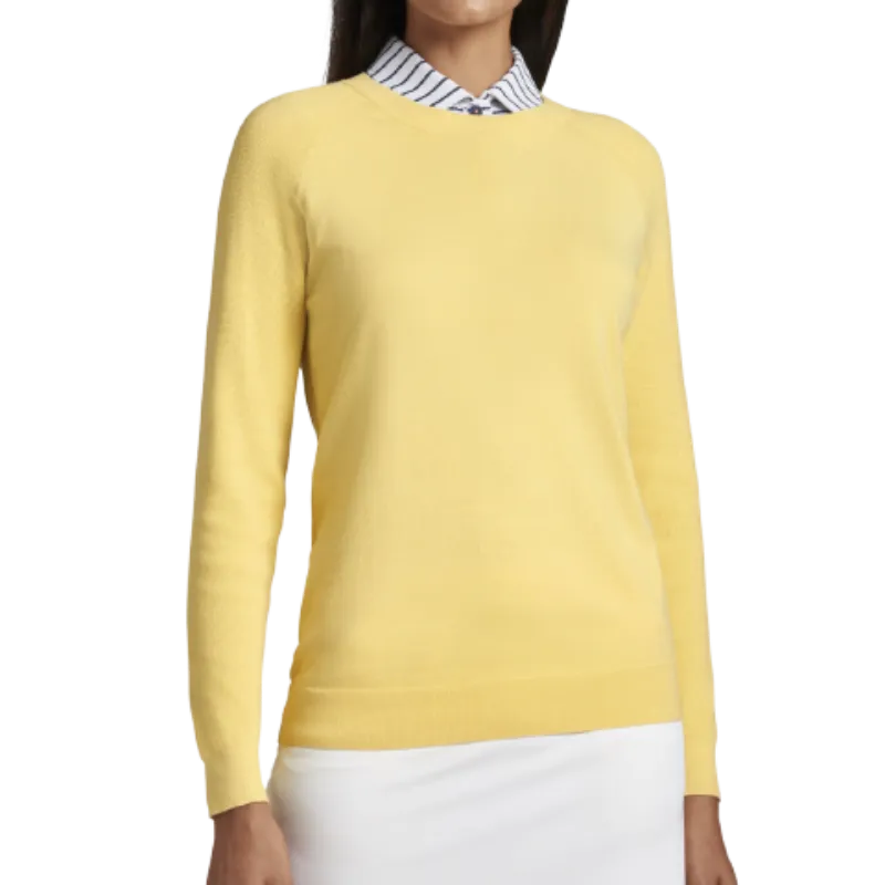Peter Millar Sport Crew Sweater - Daisy