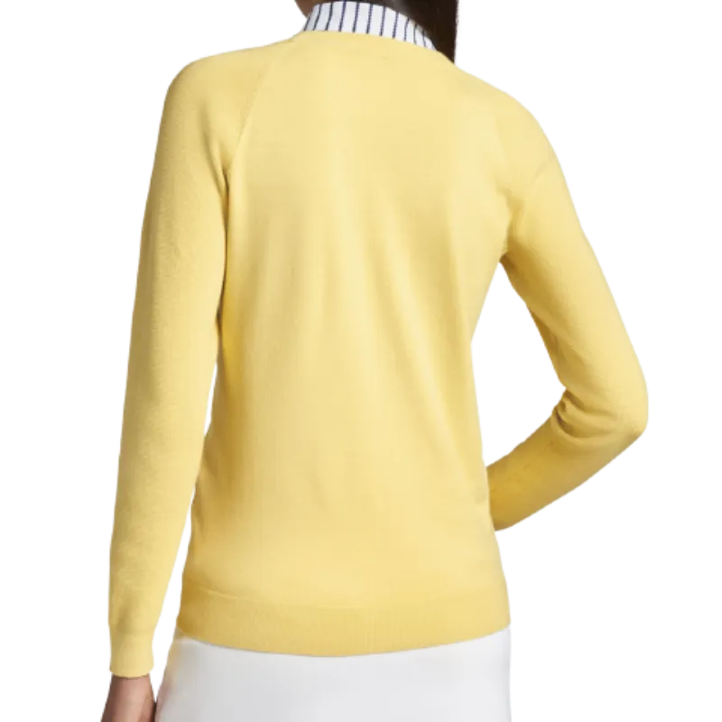 Peter Millar Sport Crew Sweater - Daisy