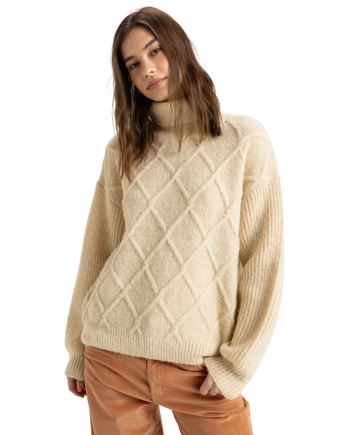 Picture Moment Jumper in Parchment