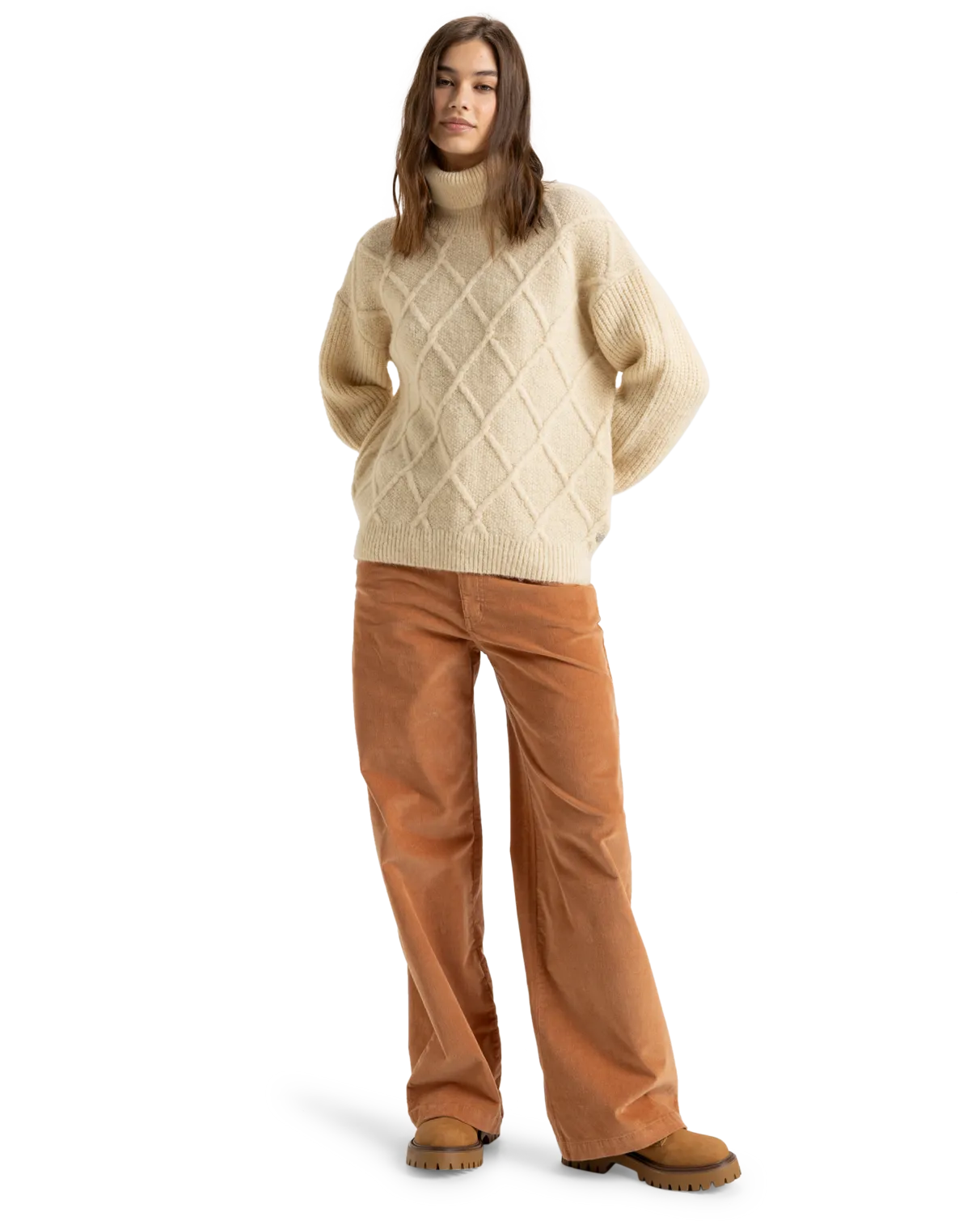Picture Moment Jumper in Parchment