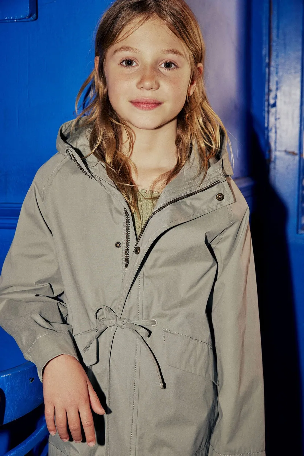 Plain parka - Green