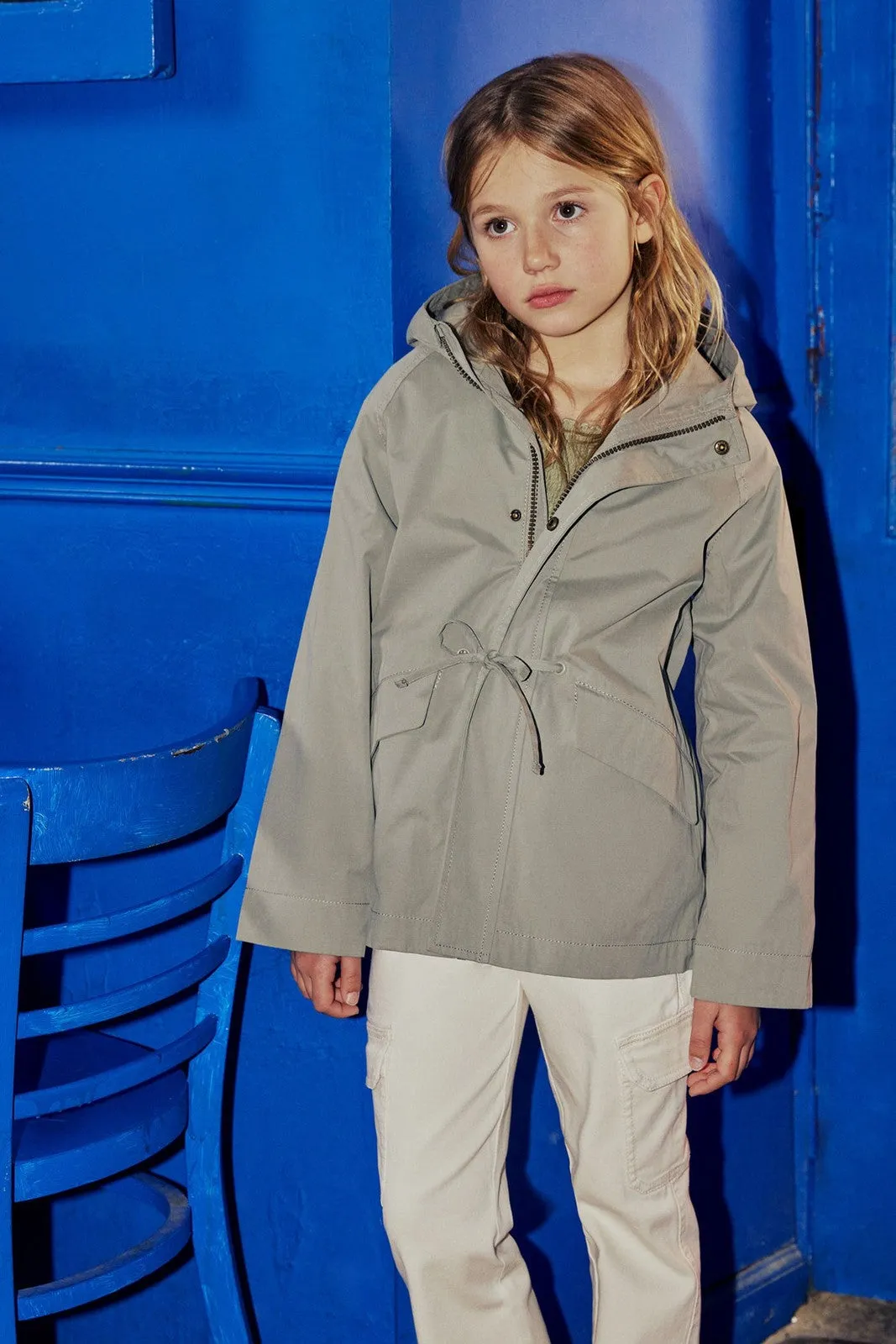 Plain parka - Green