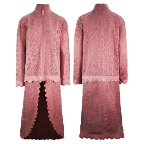 Puma x Rihanna Fenty Jacket With Cape Skirt  Long Sleeve Pink Womens 574267 02