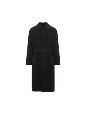 Reversible Trench Coat - Outerwear