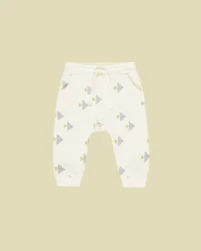Rylee   Cru Ivory Angel Fish Sweatpants