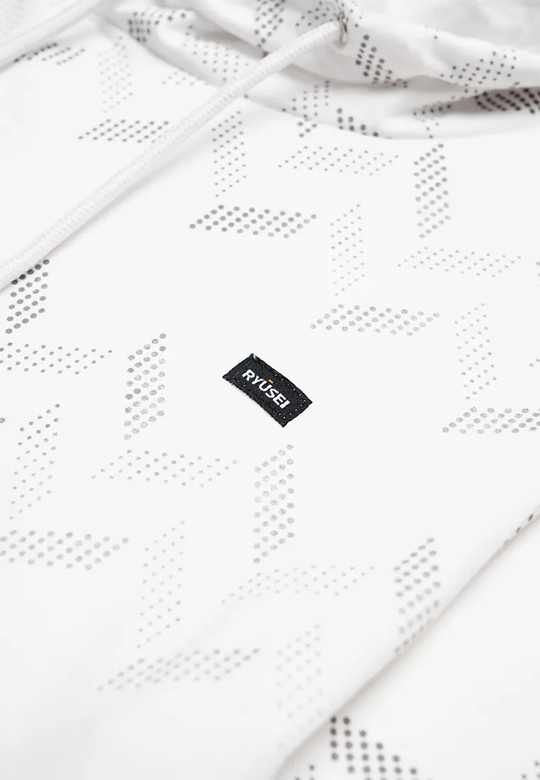 Ryusei Kaos Turtleneck Pria Nandito Rai FP White