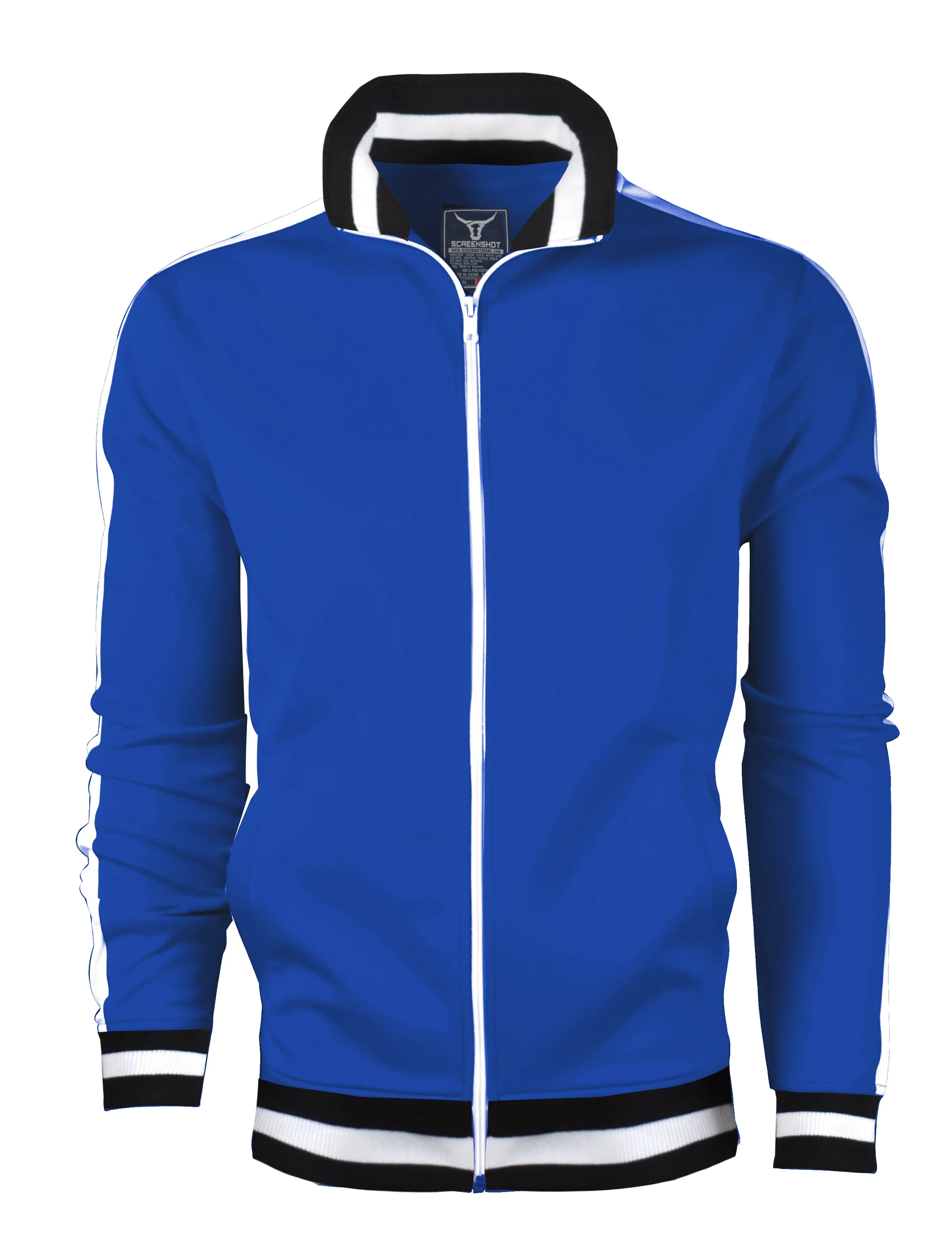 S51700-BASIC TRACK JACKET-ROYAL