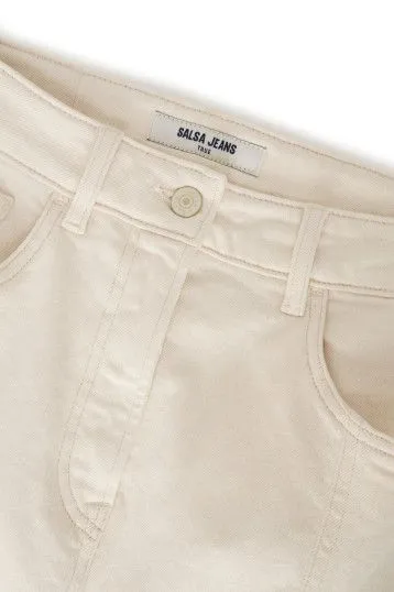 Salsa Denim Midi Skirt