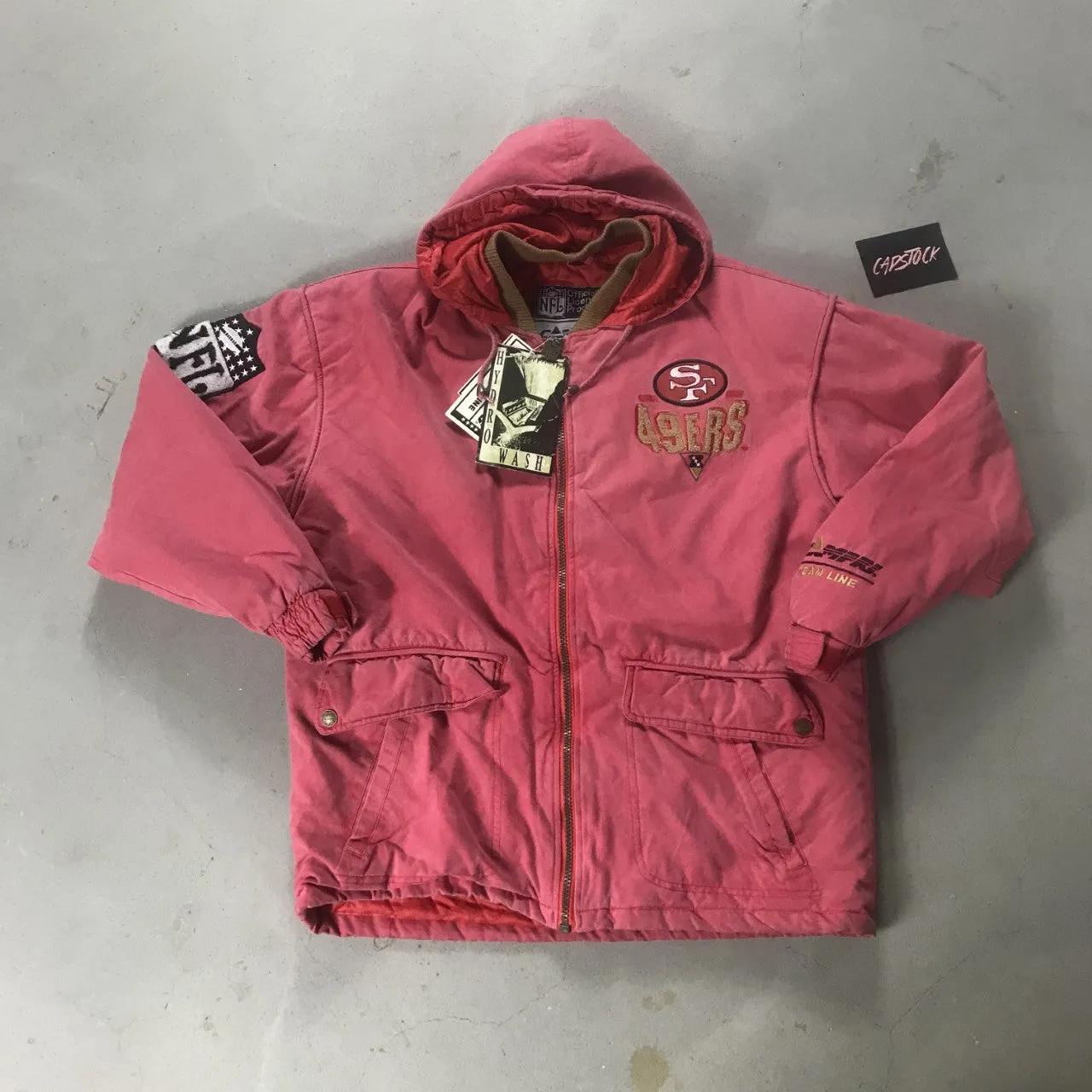 SF49ers Vintage Parka Jacket