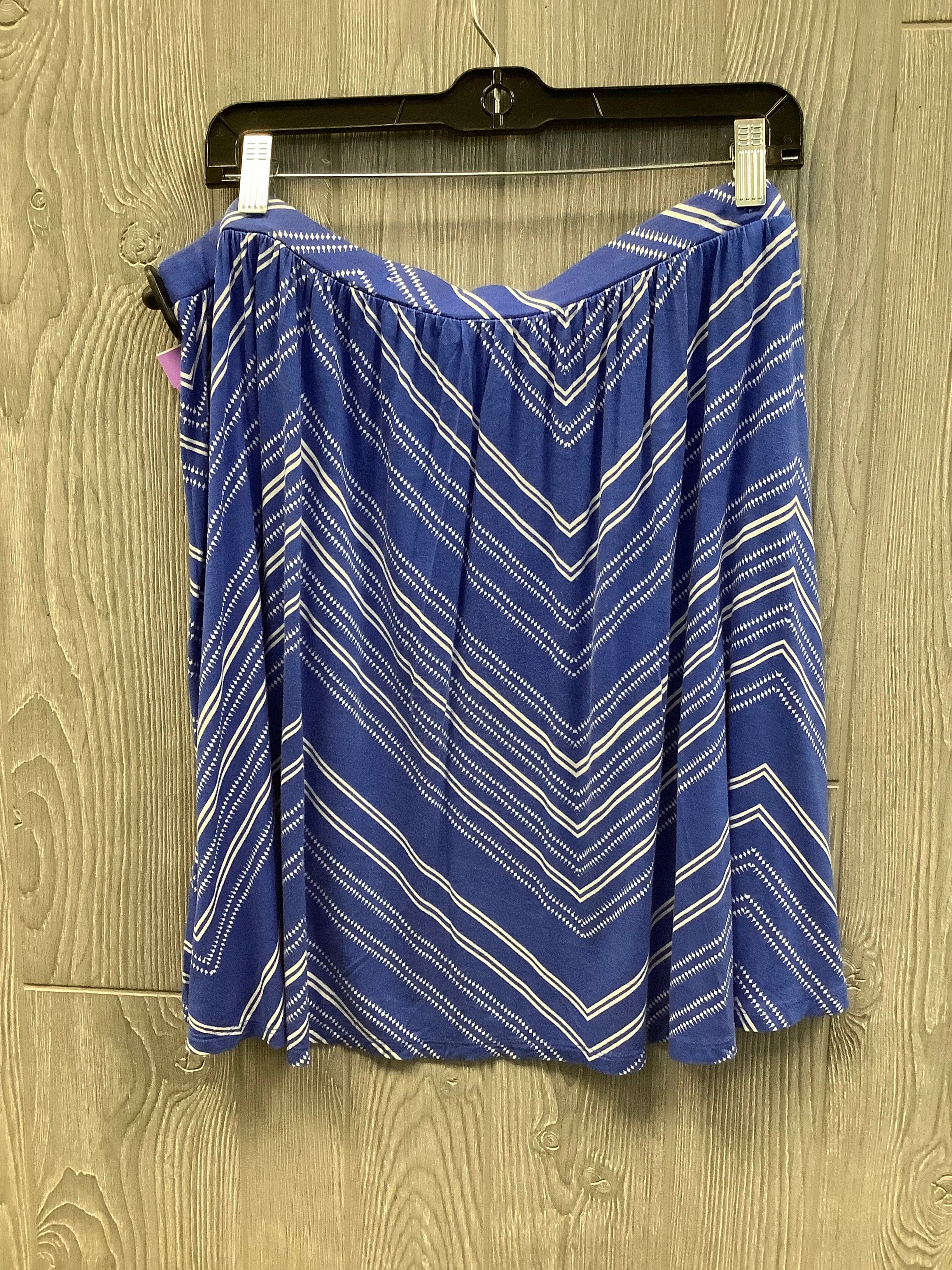 Skirt Midi By Old Navy In Blue, Size: 14