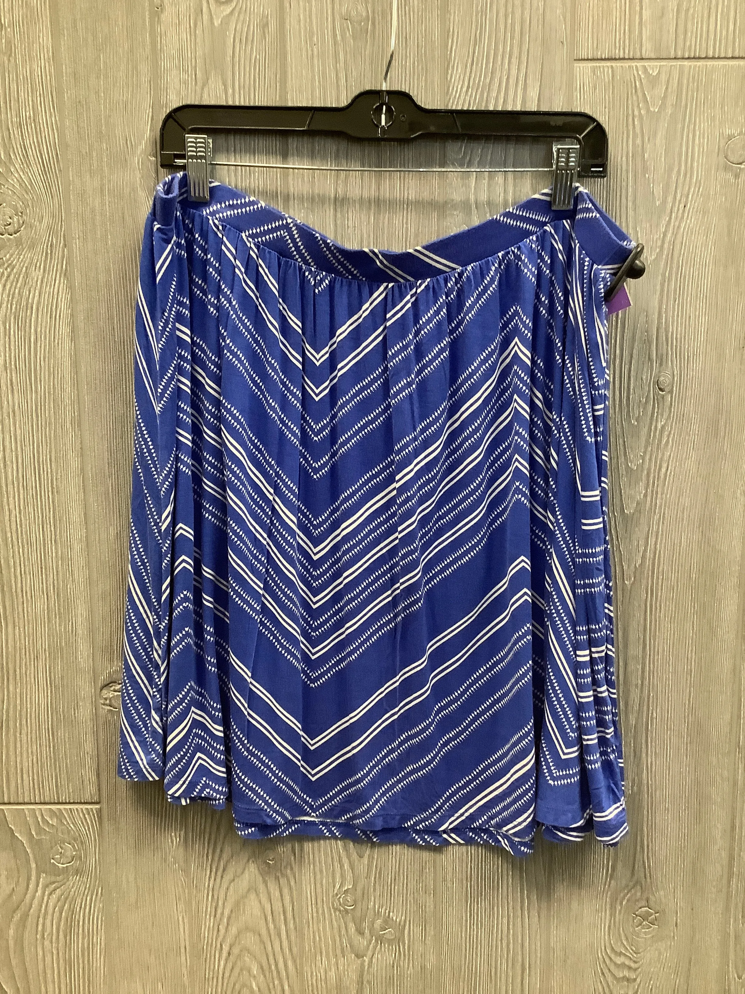Skirt Midi By Old Navy In Blue, Size: 14