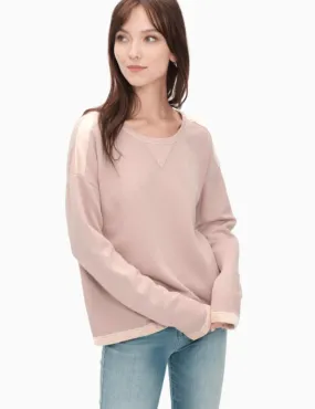 Splendid - VELVET MIXED MEDIA SWEATSHIRT