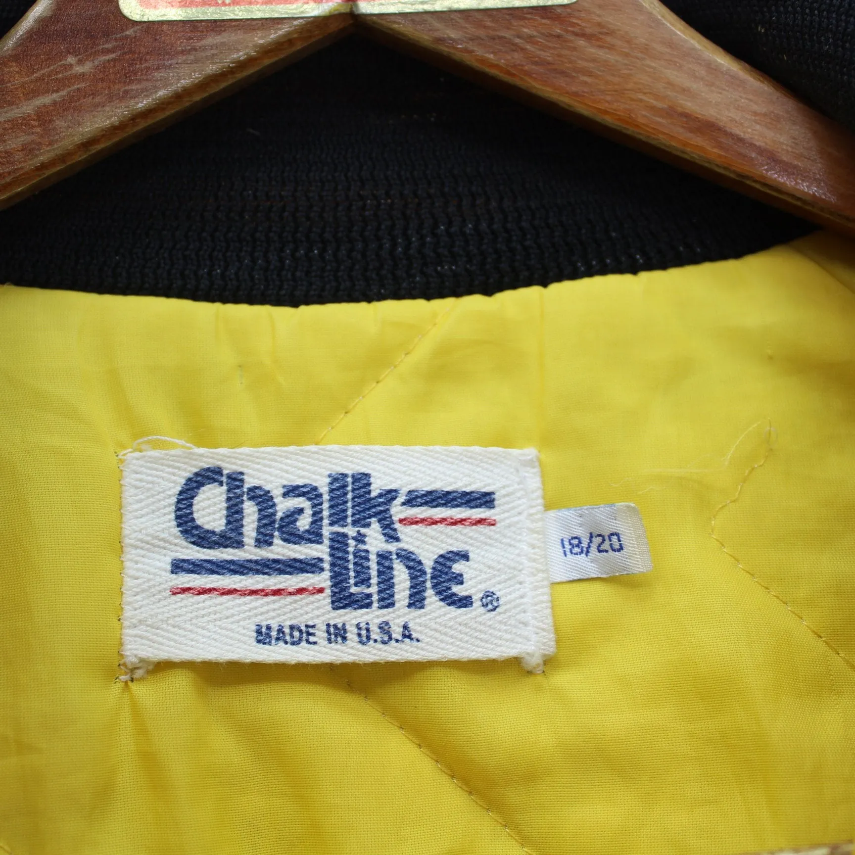 Steelers NFL Nylon Warm Up Jacket Size 18/20 Small Maker Chalk Line USA Collectible