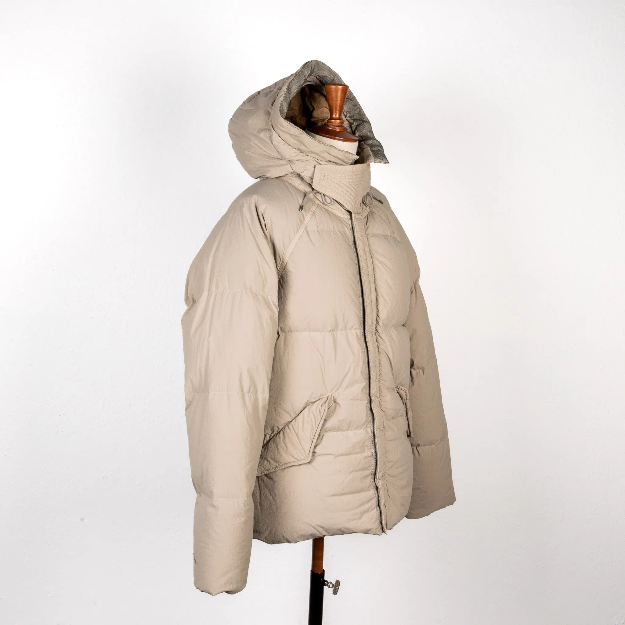 Ten C Artic Down Parka Bianco Garza
